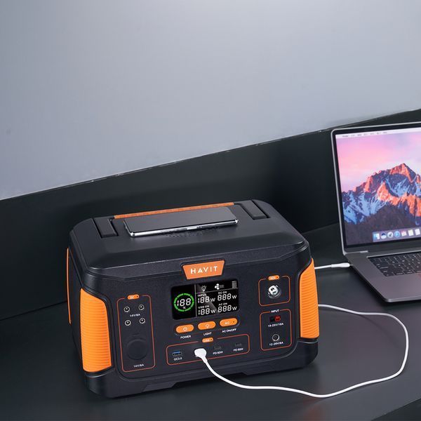 Портативна зарядна станція HAVIT J1000 Plus 252000 мАгод. 1000 Вт 27518 фото