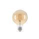 LED лампа TITANUM Filament G95 6W E27 2200K бронза 25528 фото 2