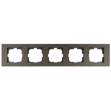 Рамка 5-на GRANO мока Ovivo Electric 400-190000-250 фото
