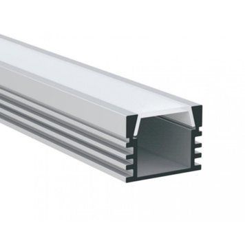 LED профіль підвісний з розсіювачем PC морозним KLOODI KLP1612_2, 2м KLP1612_2 фото