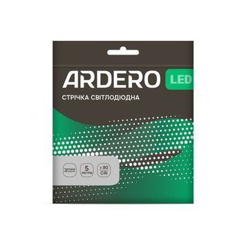 Світлодіодна стрічка Ardero LS408ARD 24В 12Вт 6500K A-80271 фото