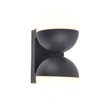 Светильник уличный настенный Lutec Looma Led Wall 2 Light Dark Grey 3000K Architectural 5138003118 фото