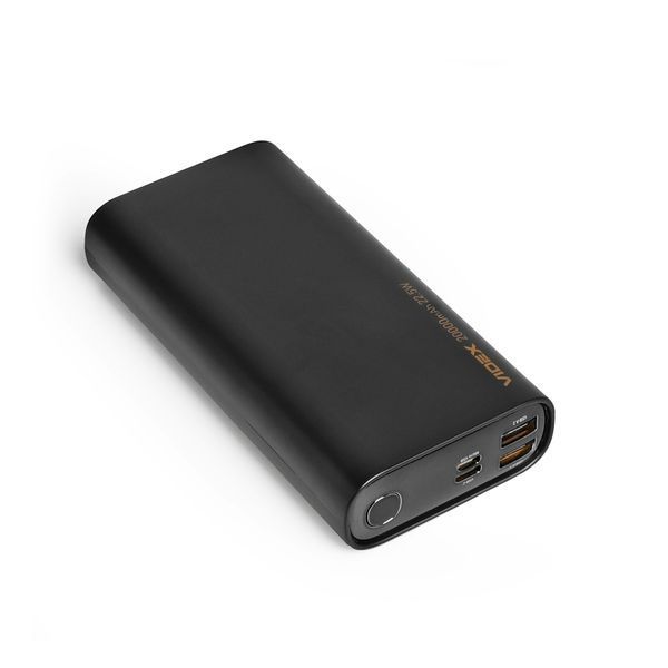 Повербанк 20000mAh VIDEX VPB-320 22.5W Black 28295 фото