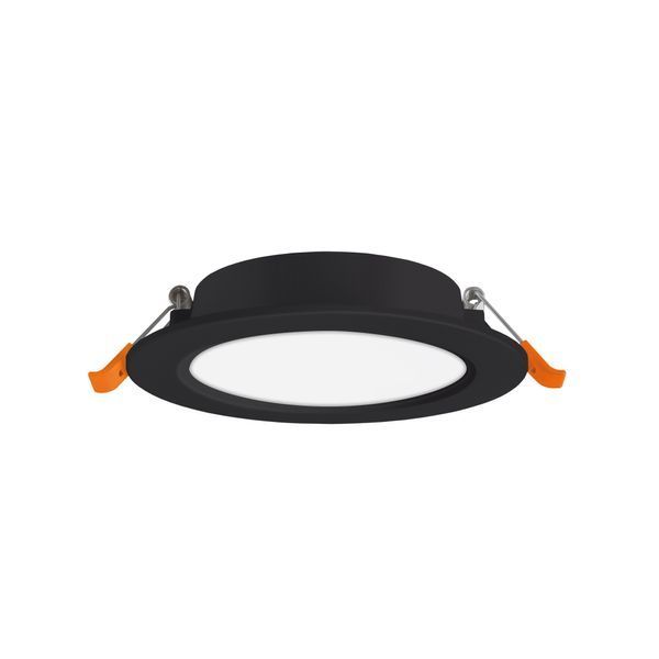 LED світильник Back вбудований круглий VIDEX 6W 5000K Black 27866 фото