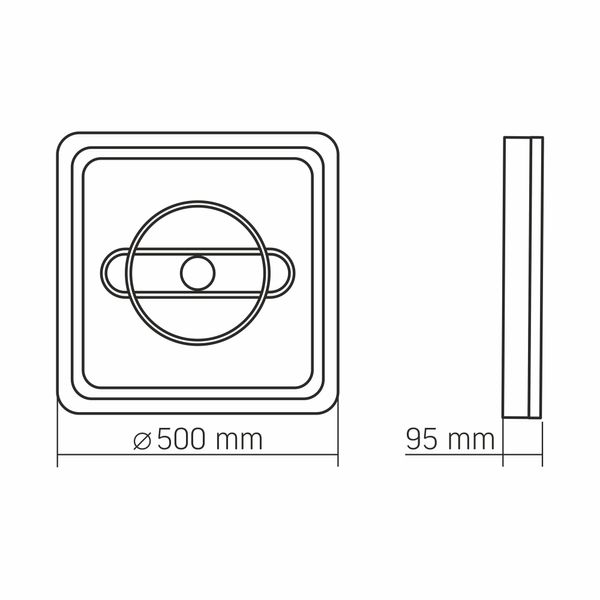 LED светильник функциональный VIDEX DECORA 56W VL-CLD-995-CF 28277_V фото