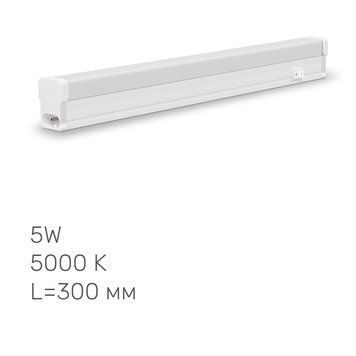 LED свiтильник лiнiйний Т5 TITANUM 5W 0.3М 5000K 26377 фото