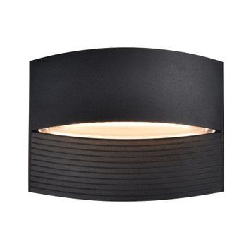 Светильник уличный настенный Lutec Lotus Outdoor Led Wall Up&Down 1 Light Black Architectural 5193201012 фото