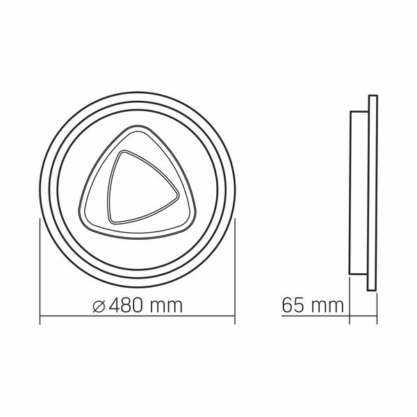 LED светильник функциональный VIDEX DECORA 56W VL-CLD-997-SL 28275_V фото