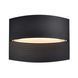 Светильник уличный настенный Lutec Lotus Outdoor Led Wall Up&Down 1 Light Black Architectural 5193201012 фото 1