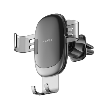 Автотримач для телефону на вентиляційну решітку HAVIT HV-HH002 Black 27604 фото