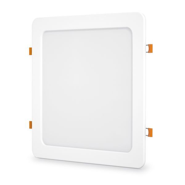 LED світильник вбудований квадрат VIDEX 24W 5000K 24881 фото