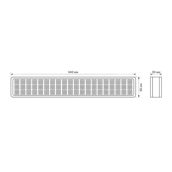 LED светильник аварийный TITANUM 60 LED 6500K 27385_T фото