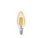 LED лампа VIDEX Filament C37FA 6W E14 2200K бронза 25795 фото 2