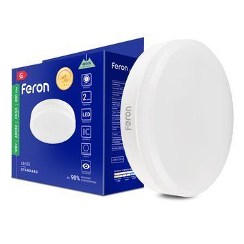 Світлодіодна лампа Feron LB-153 10Вт GX53 4000K F-01729 фото