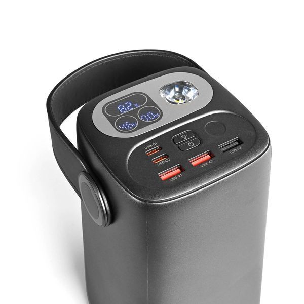 Повербанк 60000mAh TITANUM WC60 PD100W Black 28499 фото