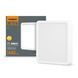 LED Светильник накладной квадрат VIDEX 18W 5000K White 24152 фото 1