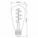 LED лампа VIDEX Filament ST64FGD 4W E27 2100K димерная графит 25173_V фото 3