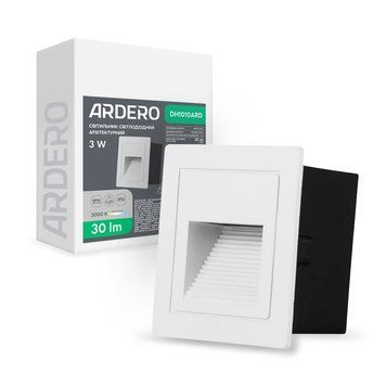 Архітектурний світлодіодний накладний світильник Ardero DH1010ARD LEVEL 3Вт 3000K білий A-80674 фото