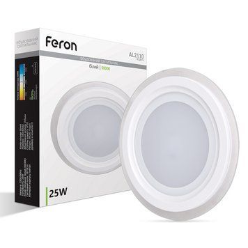 Світлодіодний світильник Feron AL2110 25Вт 5000K білий F-01629 фото