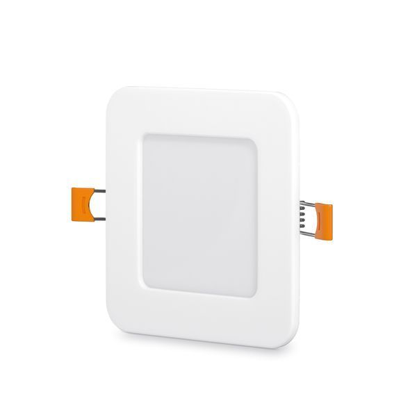 LED світильник вбудований квадрат VIDEX 6W 5000K 24071 фото