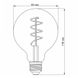 LED лампа VIDEX Filament G95FGD 4W E27 2100K димерная графит 25174_V фото 4