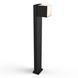 Светильник уличный столбик LUTEC CUBA 12W 3000K Matt Black Architectural 7193802012 фото 2
