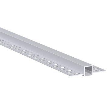 LED профіль під шпаклівку з розсіювачем PC морозний KLOODI KLP1010TR_3, 3м KLP1010TR_3 фото