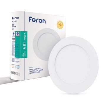 Світлодіодний світильник Feron AL510-1 6Вт 4000K F-01882 фото