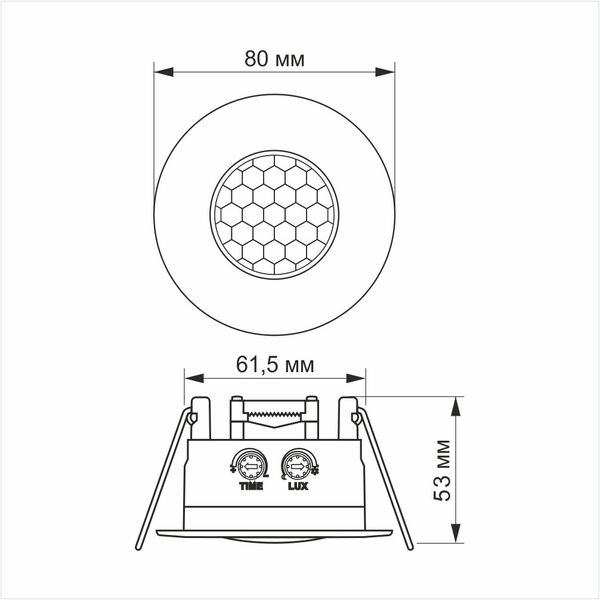 Датчик движения и освещенности VIDEX VL-SPR17W 220V 1200W инфракрасный VL-SPR17W фото