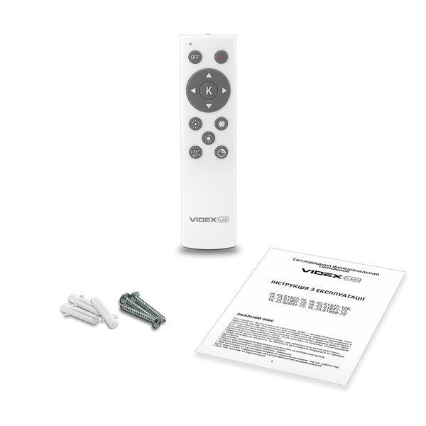 LED светильник функциональный круглый VIDEX GLANZ 72W 2800-6200K 25542 фото