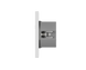 Розетка USB+ type-C біла L-TEC LT-F-79-W фото 2