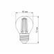 LED лампа VIDEX Filament G45F 6W E27 3000K 25798 фото 3