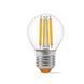 LED лампа VIDEX Filament G45F 6W E27 3000K 25798 фото 2
