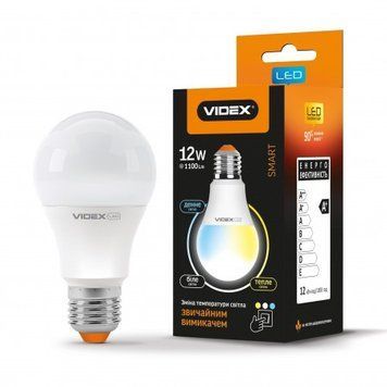 LED лампа VIDEX A60eC3 12W E27 220V 24556 фото