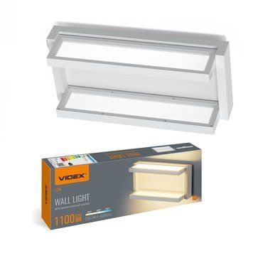 LED світильник настінний з сенсором VIDEX WL01 12W 2800K-4000K-6000K White 28722 фото