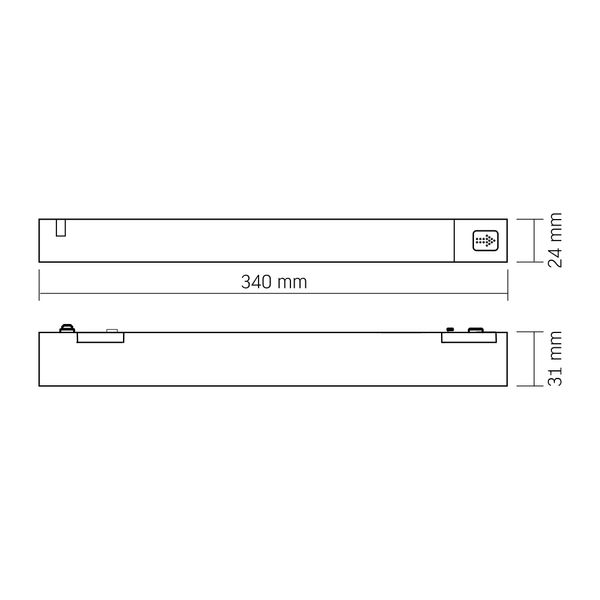 Блок питания для магнитных трековых систем VIDEX 200W VL-TRMS-P200B Наружный 28018_V фото