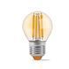 LED лампа VIDEX Filament G45FA 4W E27 2200K бронза 23690 фото 2