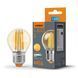 LED лампа VIDEX Filament G45FA 4W E27 2200K бронза 23690 фото 1