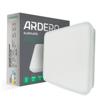 Світлодіодний накладний світильник Ardero AL804ARD 36Вт 5000K білий A-80182 фото