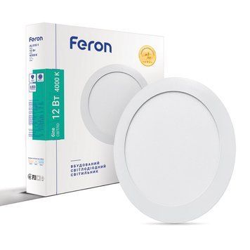 Світлодіодний світильник Feron AL510-1 12Вт 4000K F-01884 фото
