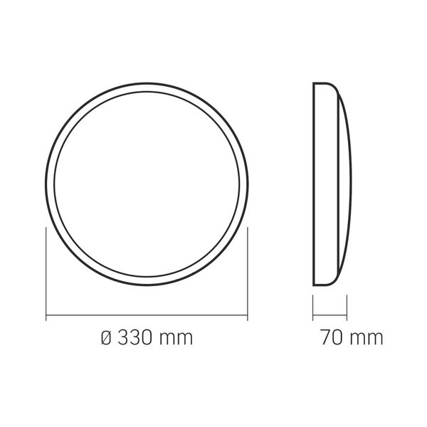 LED Світильник аварійний накладний з датчиком руху VIDEX 30W 2700-6500K 220V 27937_V фото