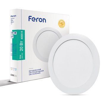 Світлодіодний світильник Feron AL510-1 20Вт 4000K F-01885 фото