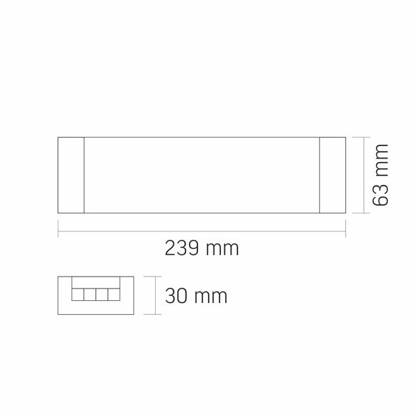 Блок питания для LED ленты VIDEX DC12V 33.3A 400W IP20 (VL-LST-P400-12V) 28213_V фото