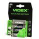 Батарейка лужна Videx LR6/АА 8шт BLISTER CARD 23483 фото 1
