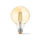 LED лампа VIDEX Filament G95FAD 7W E27 2200K дімерна бронза 23977 фото 2